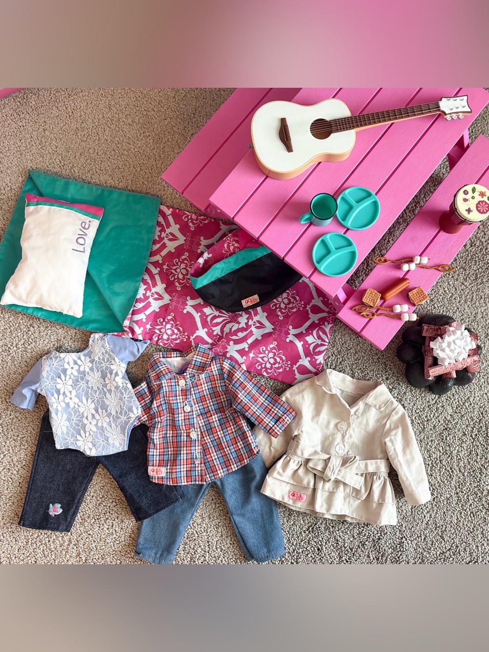 Our Generation/ American Girl Camp Set 🏕️